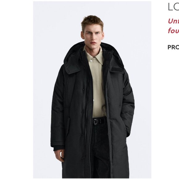 Zara Men's Black Puffer Jacket - Picture 10 of 13